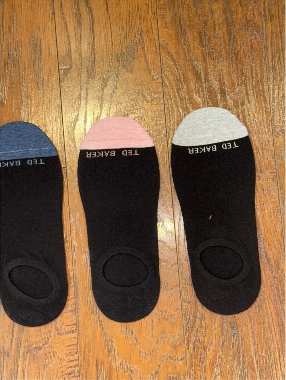 3 Ted Baker Men’s Liner No Show Socks Size 9-11